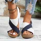 Ines | Womens Orthopedic Sandals with Wedge Platform and Cushioned Insole