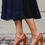 Womens Orthopedic Sandals with Buckle Strap and Low Heel