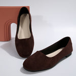 Women's Loafers with Slip On and Plain Toe
