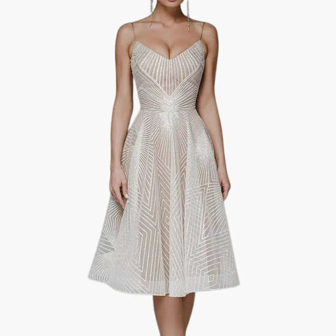 Bavane | Elegant Evening Dress for Women with Sequins  Party Look
