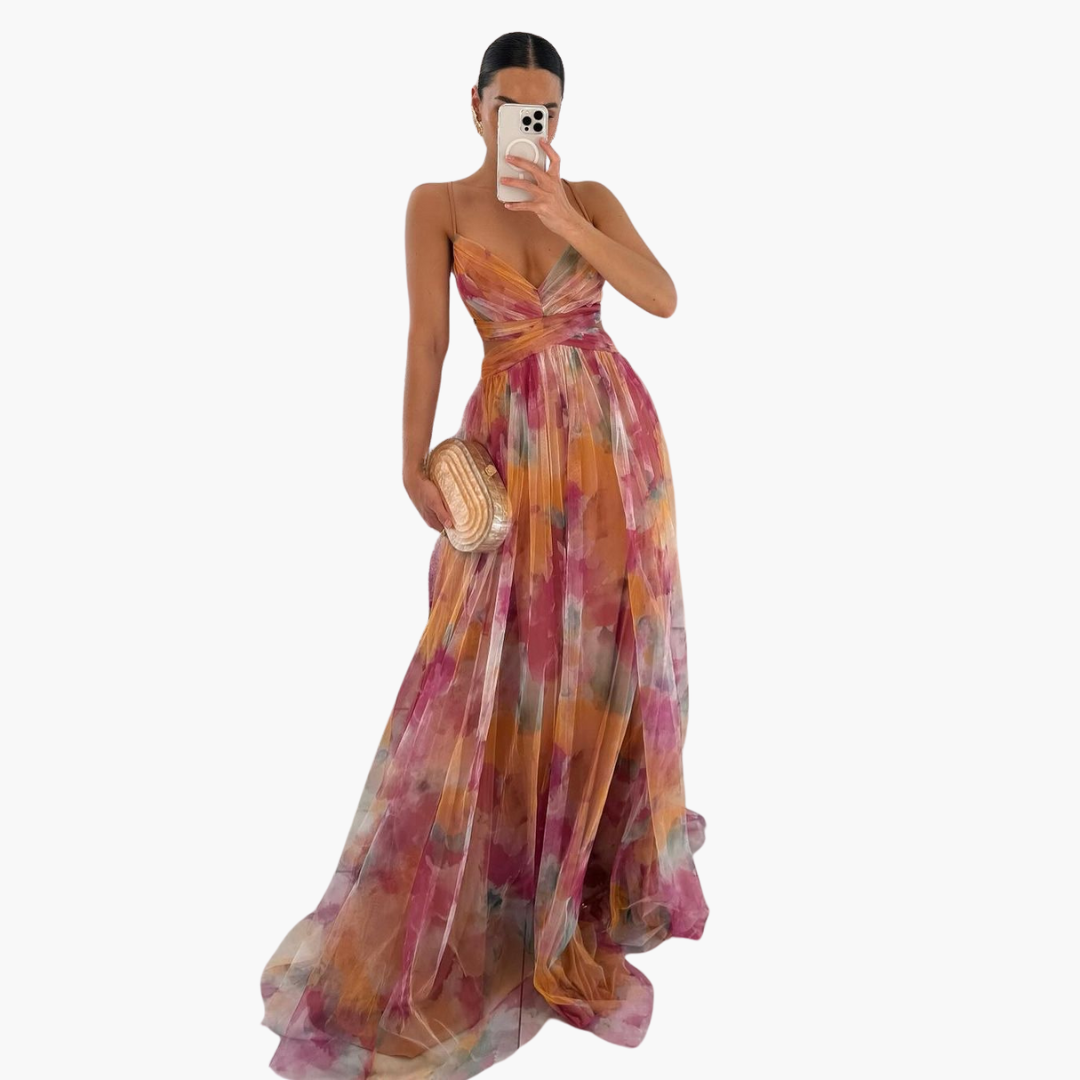 Bavane | Elegant Maxi Dress for Women with Floral Pattern Glamorous