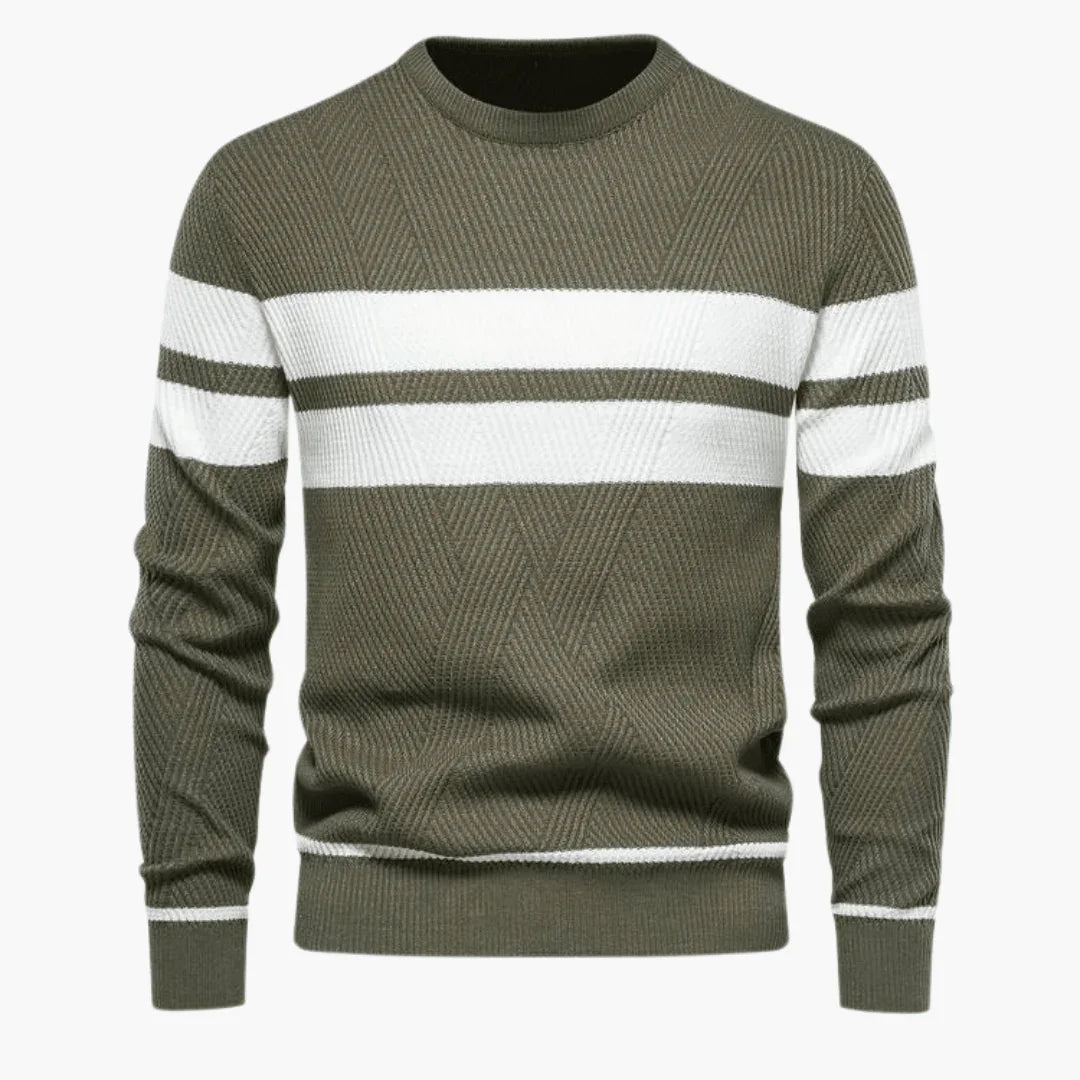 Bavane | Striped Men's Sweater  Warm, Comfortable & Stylish in Winter
