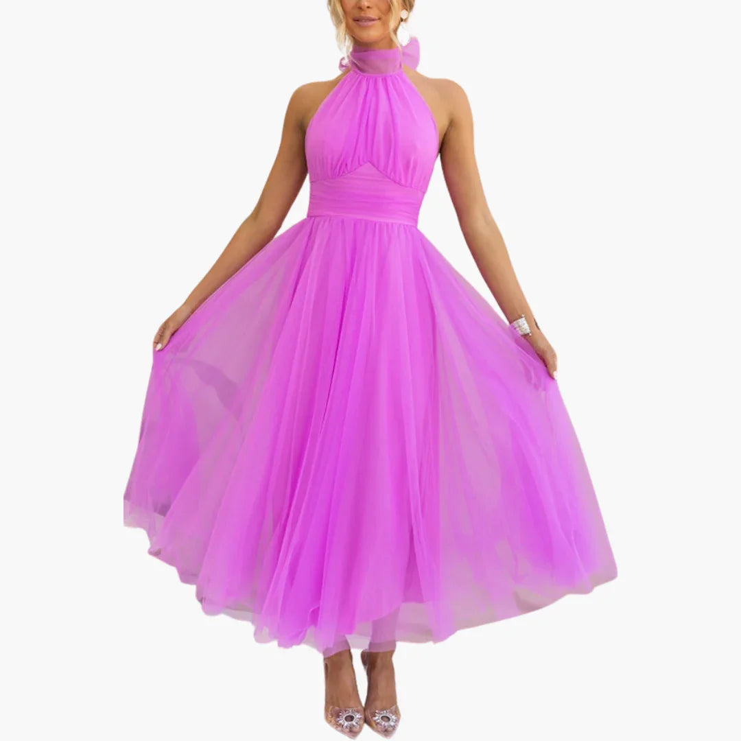 Bavane | Elegant Tulle Dress for Women - Perfect for Festive Occasions