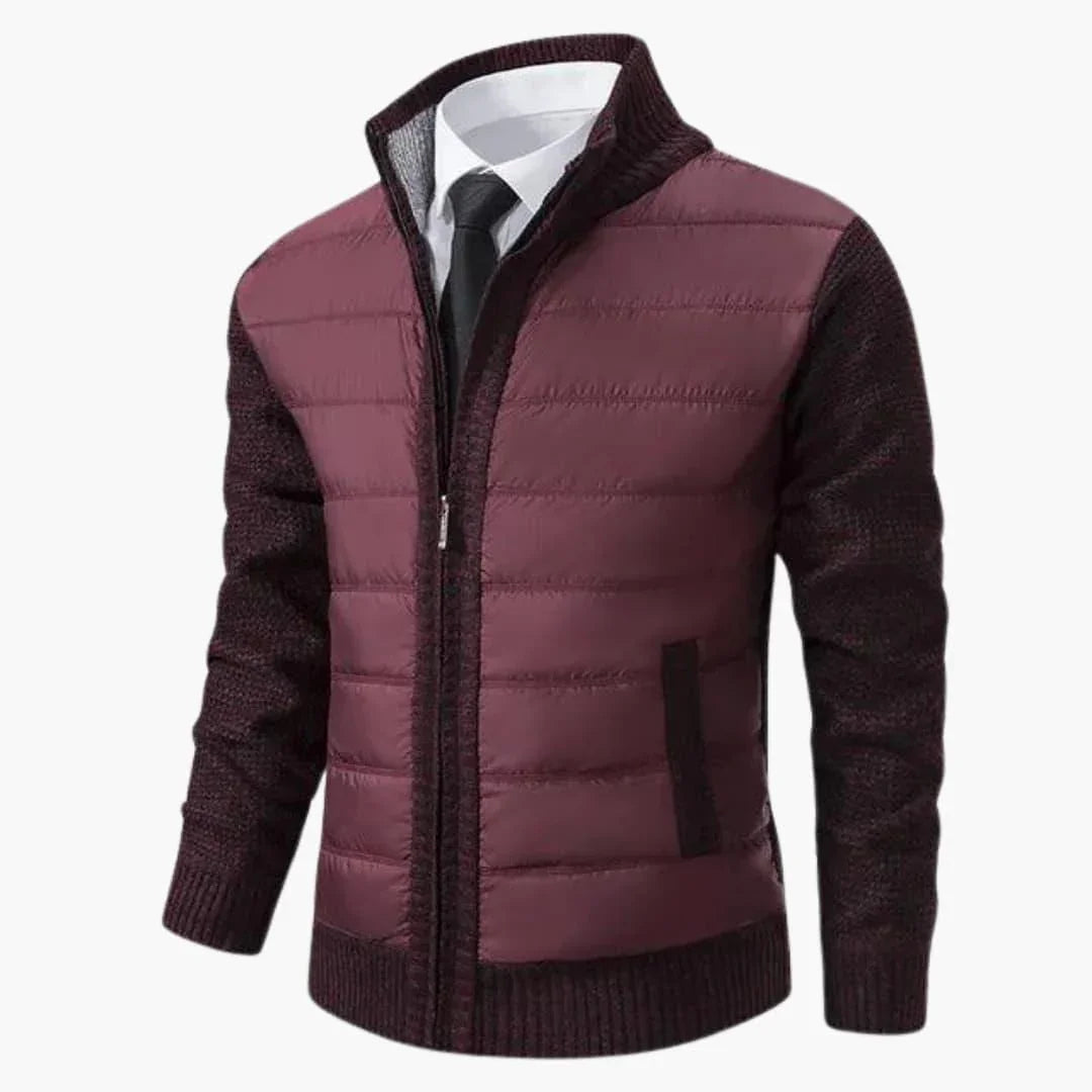 Men's Zip-Up Sweater  Comfortable & Stylish