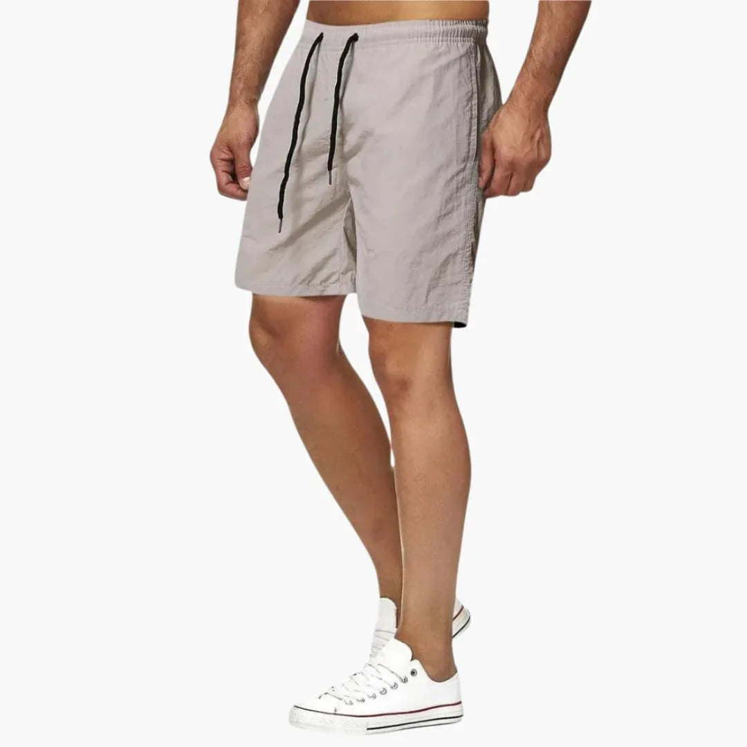 Men's Swim Shorts Summer with Drawstring and Quick-Drying Fabric