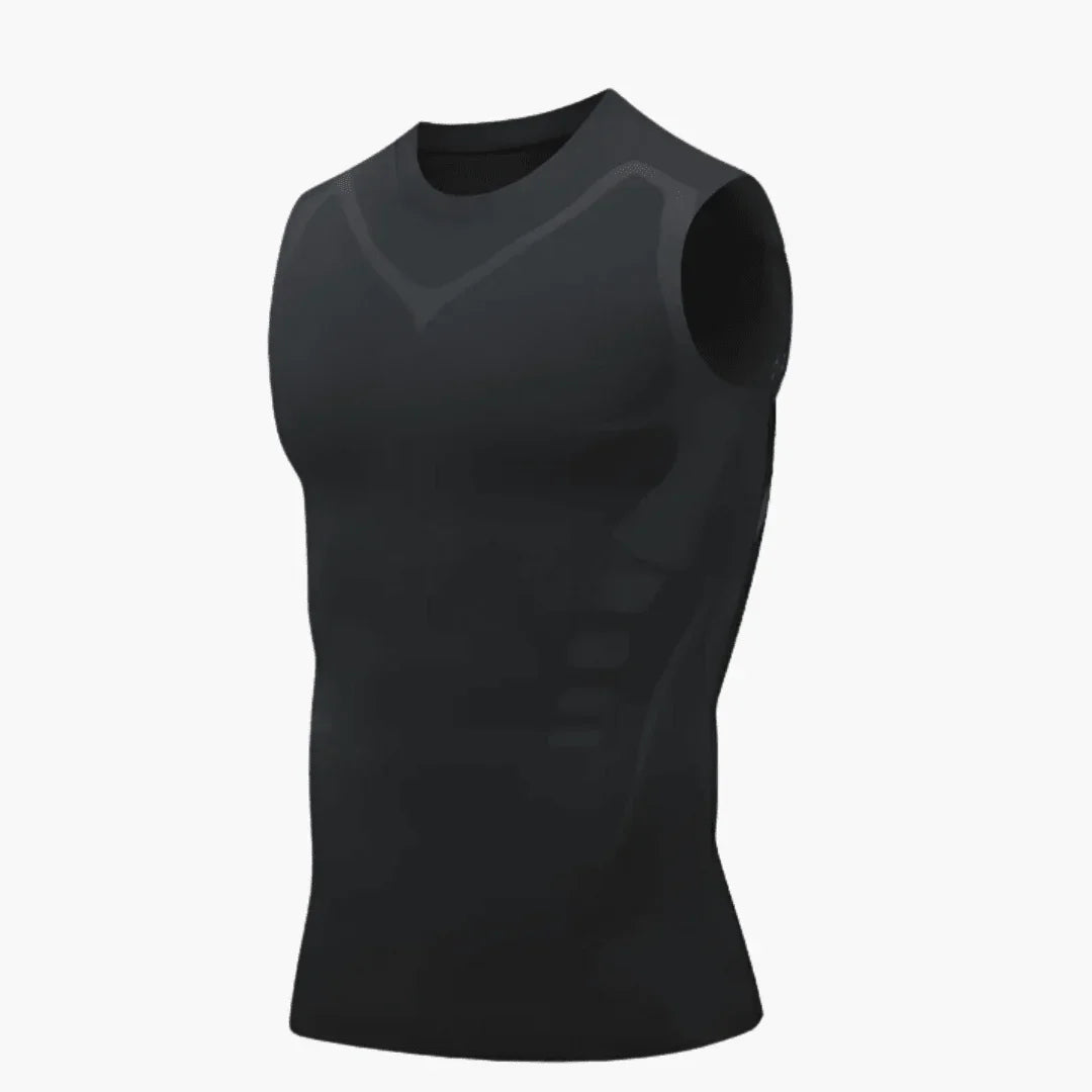 Bavane | Compression Shirt for Men - Sleeveless Fitness Top for Sports