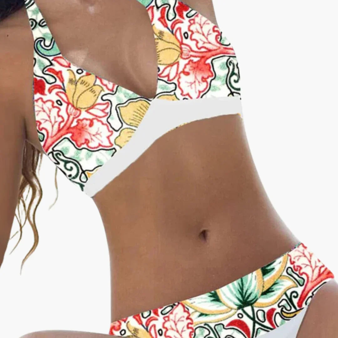 Backless Women's Bikini - Halter Design for Summer Vacation