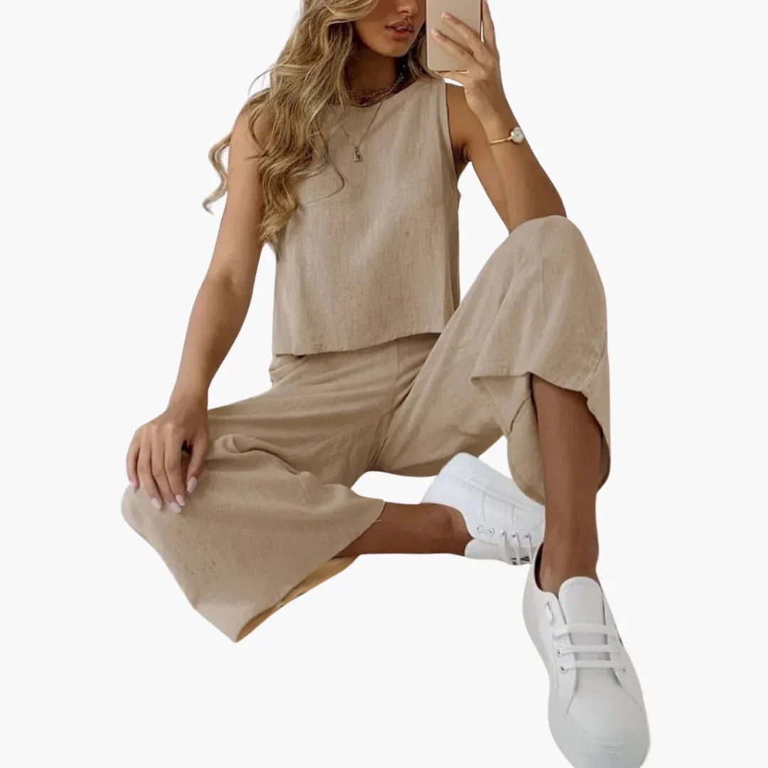 Bavane | Comfortable Two-Piece Set for Women - Summer Casual Style