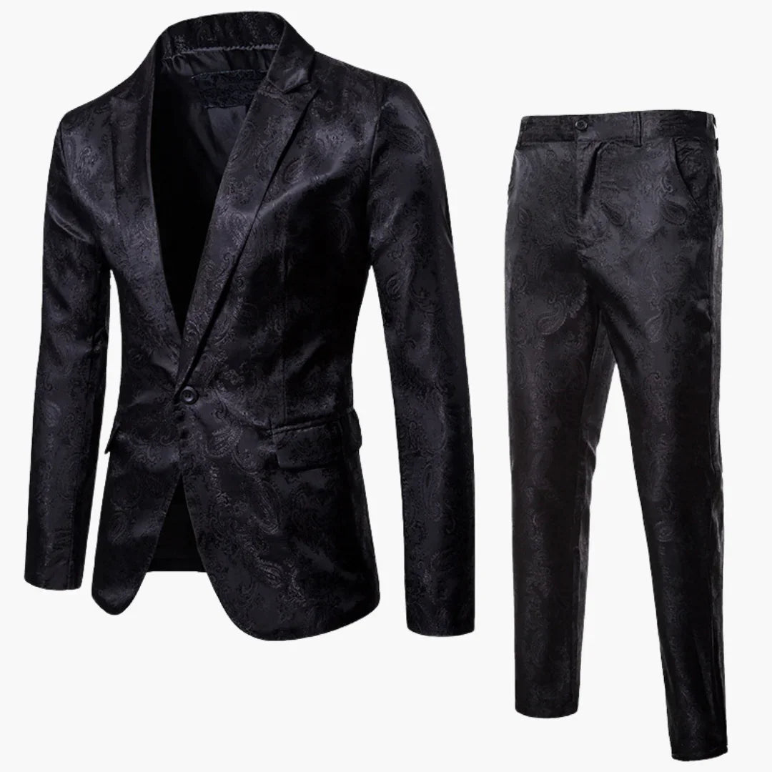Bavane | Two-Piece Wedding Guest Suit - Stylishly Designed for Men
