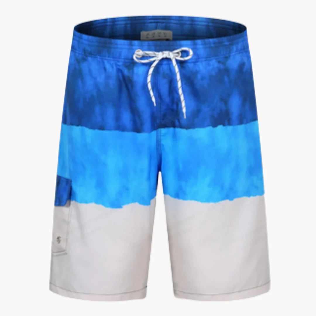 Casual Swim Shorts - for Men with Quick-Dry Effect