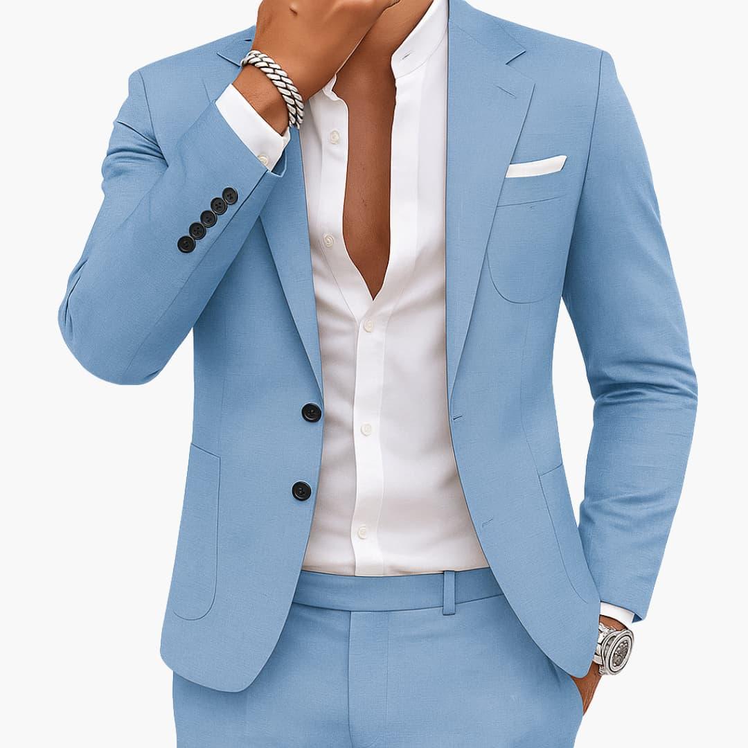 Bavane | Men's Suit Set with Blazer and Trousers for All Seasons