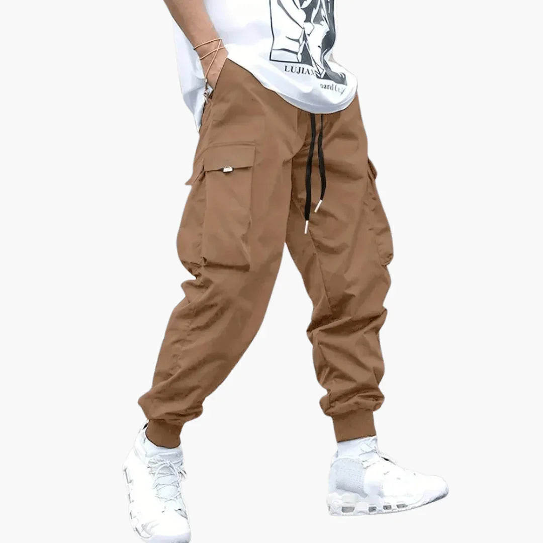 Jogging Pants for Men - Comfortable Cargo Pants with Pockets