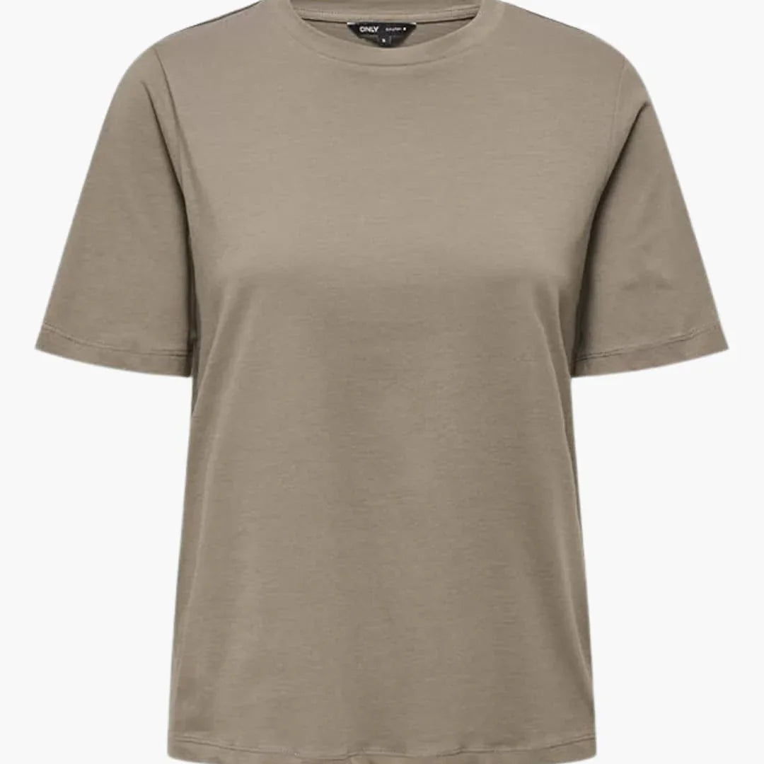 Bavane | Women's T-Shirt with Round Neck and Short Sleeves Made of Lightweight Fabric