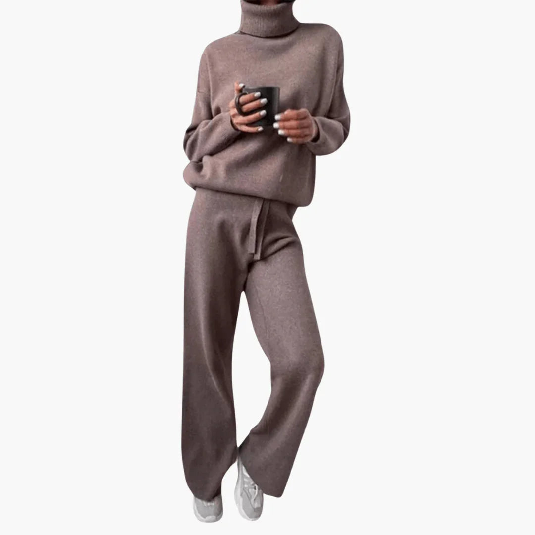 Bavane | Turtleneck Set for Women  Luxurious and Comfortable Outfit