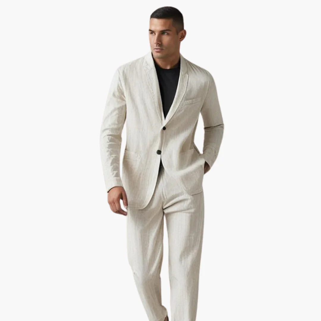Bavane | Light Summer Men's Suit  Blazer with Matching Pants