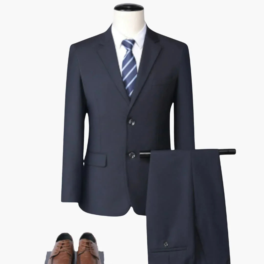 Bavane | Elegant Slim Fit Suit - Men's Outfit for Festive Events