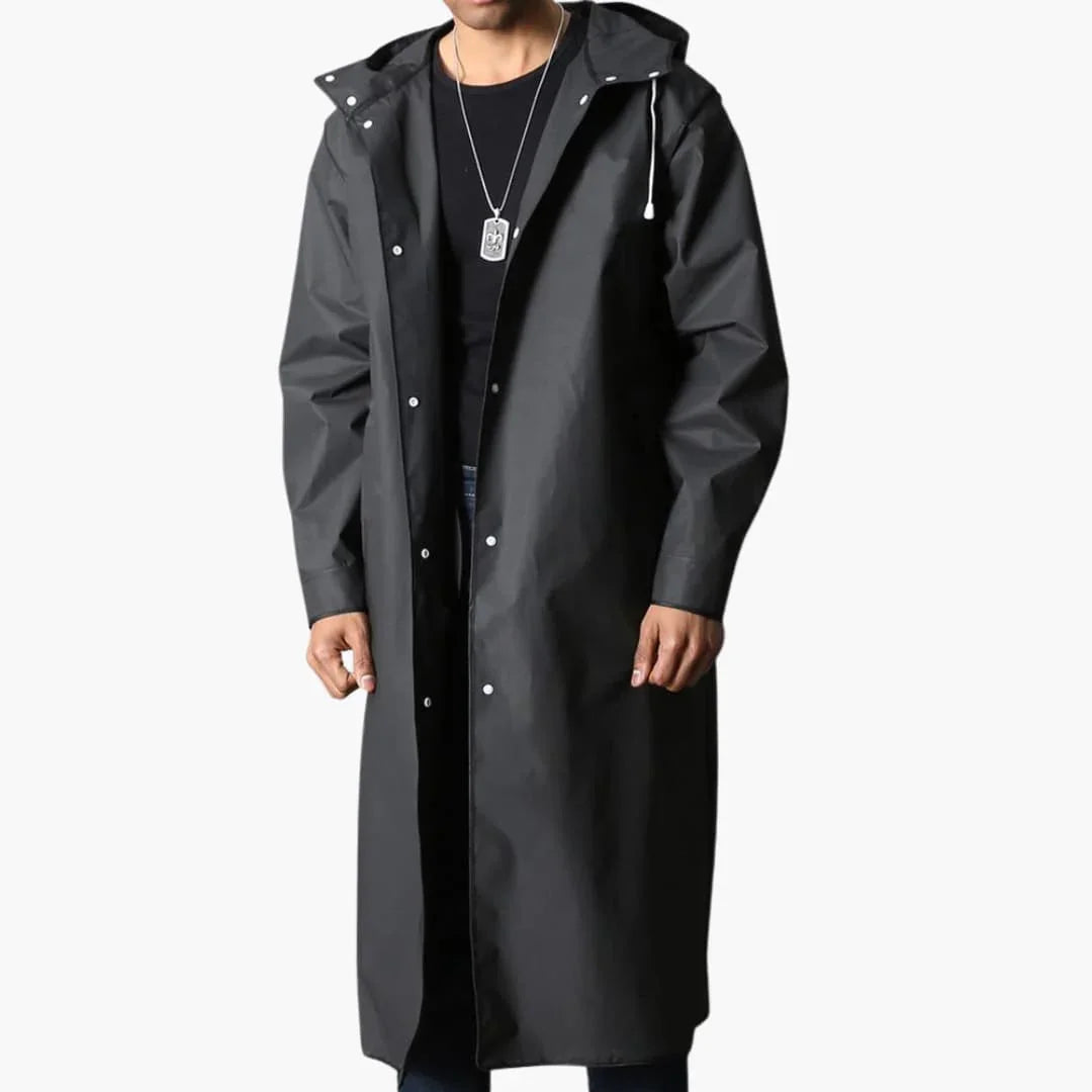 Hooded Raincoat for Men