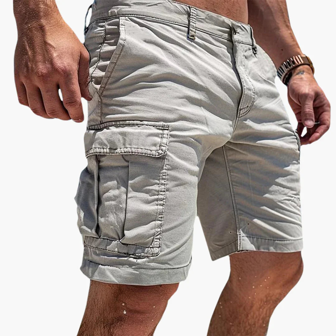 Bavane | Men's Knee-Length Cargo Shorts with Quick-Drying Fabric