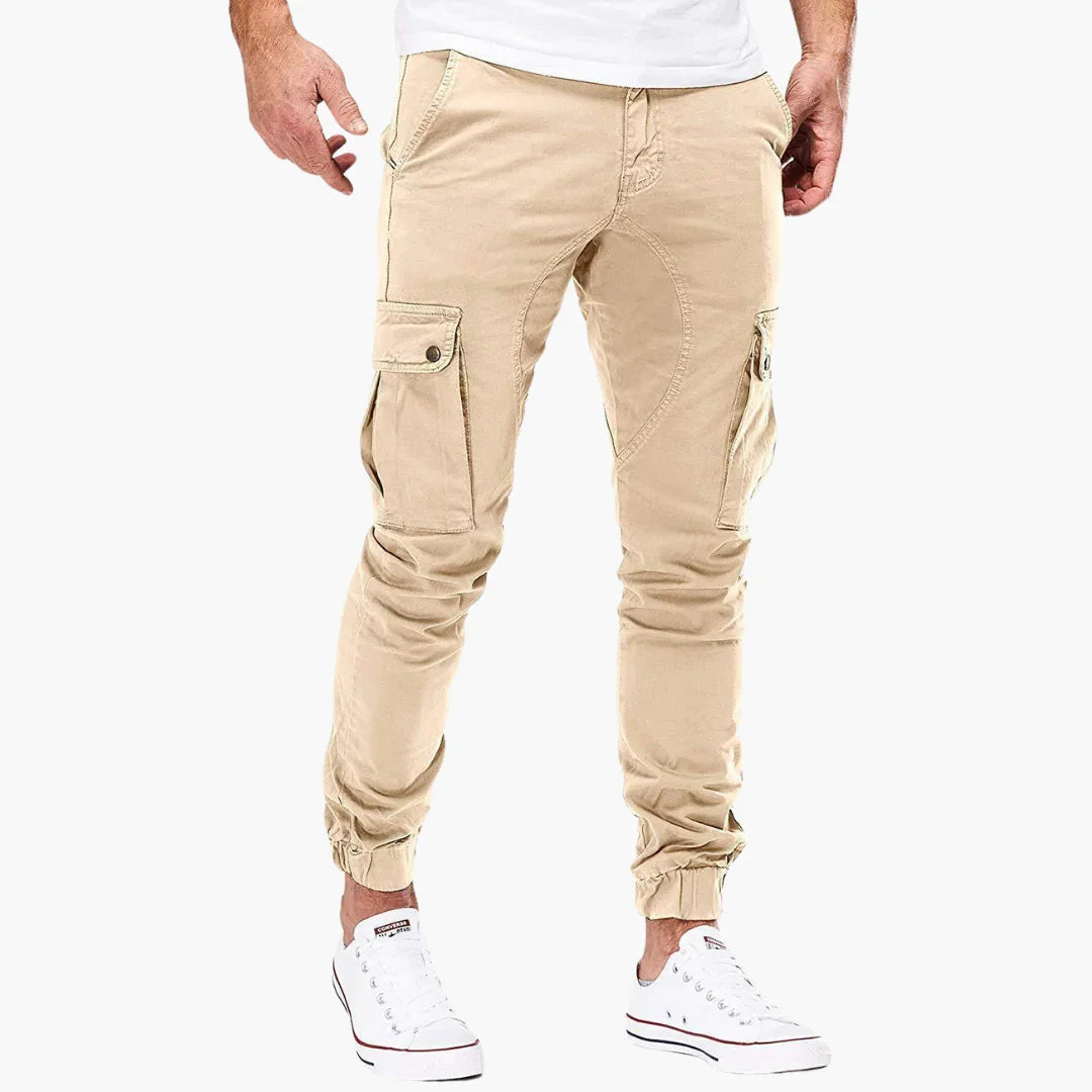 Bavane | Comfortable Cargo Pants with Side Pockets - Men's Casual Pants