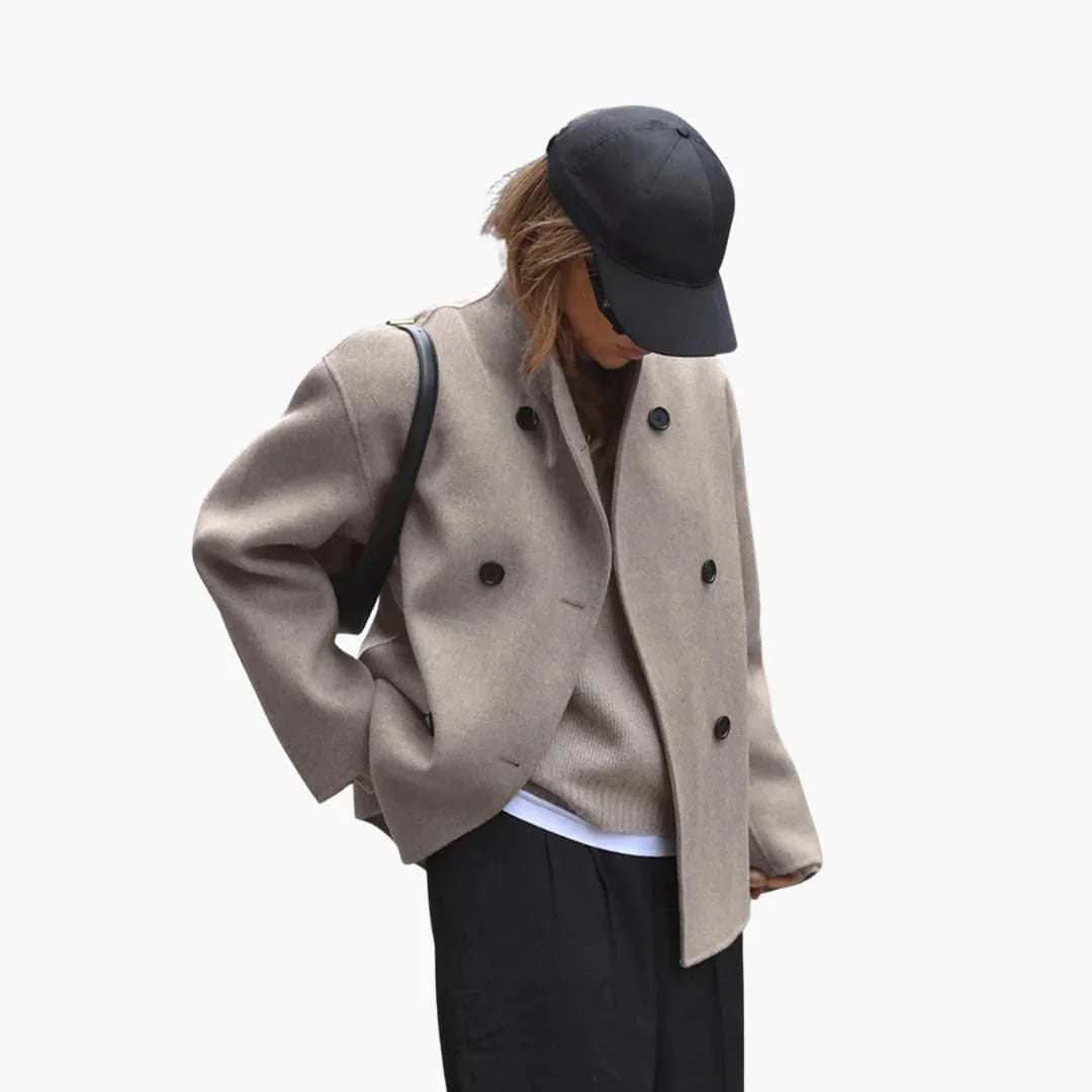 Short Wool Jacket for Women