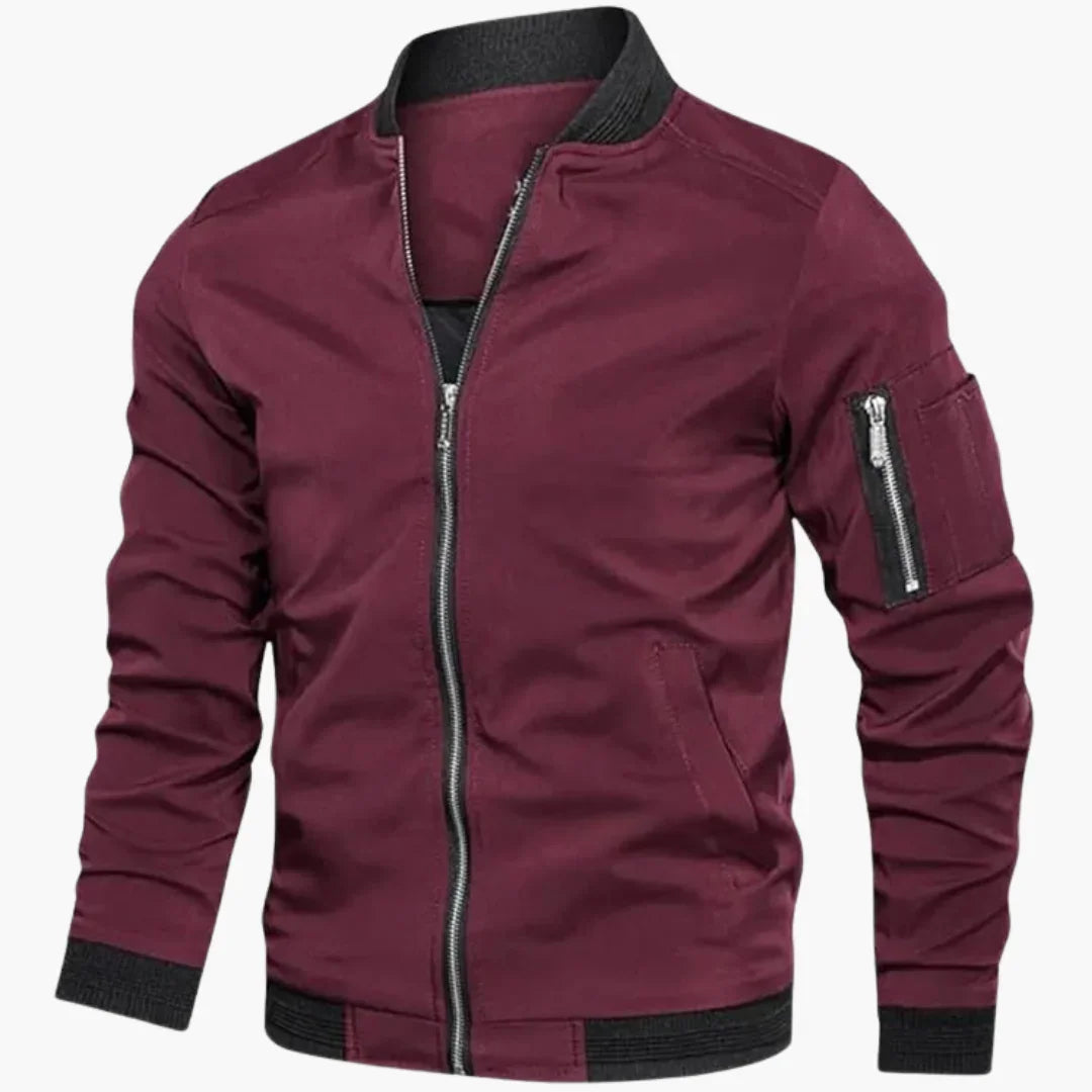Bavane | Men's Bomber Jacket - Modern, Lightweight & Comfortable