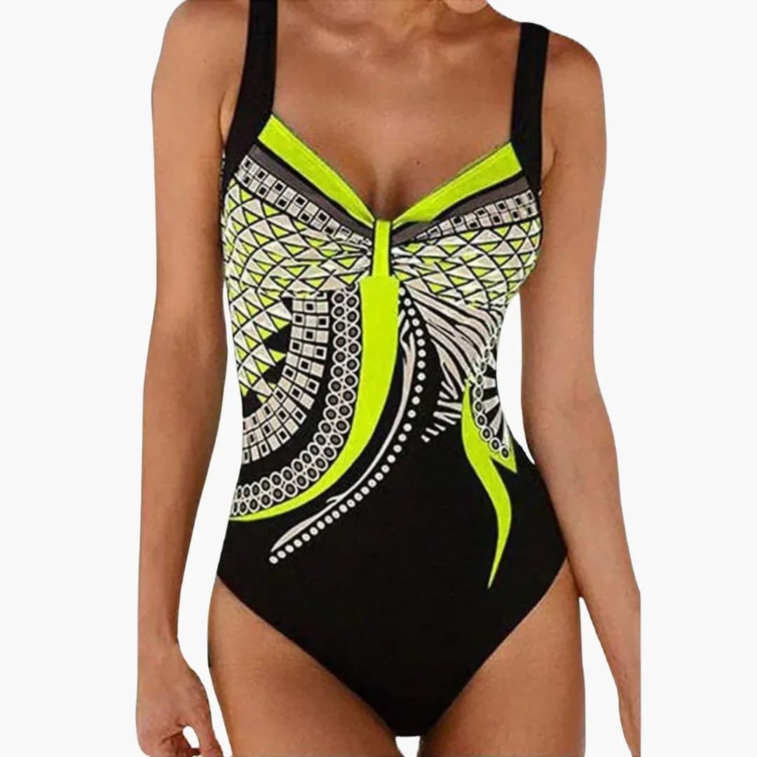 Elegant One-Piece - Women's Swimsuit with Style for Summer