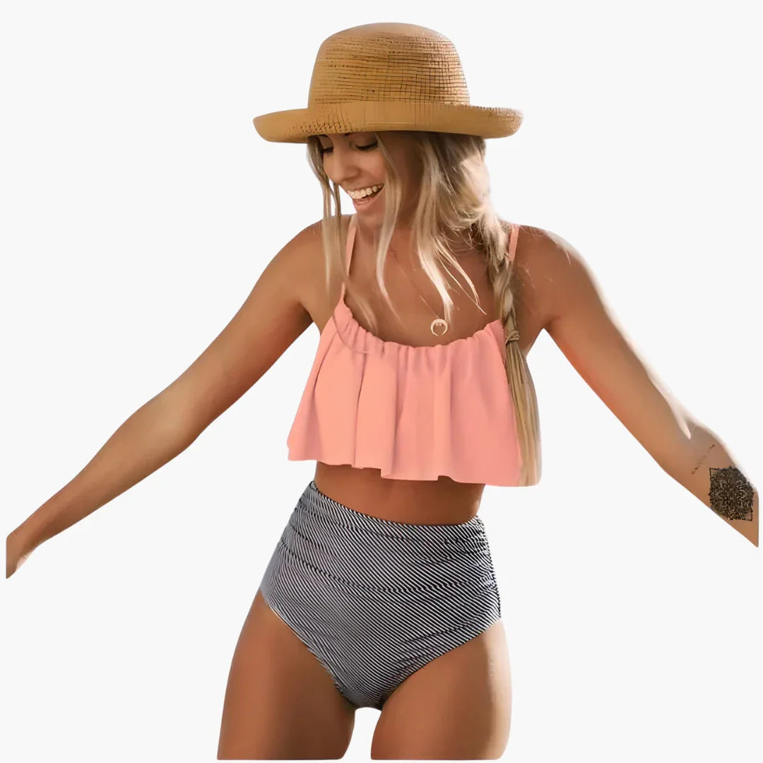 Bavane | Women's Bikini Set with Ruffles and UV-Resistant Fabric