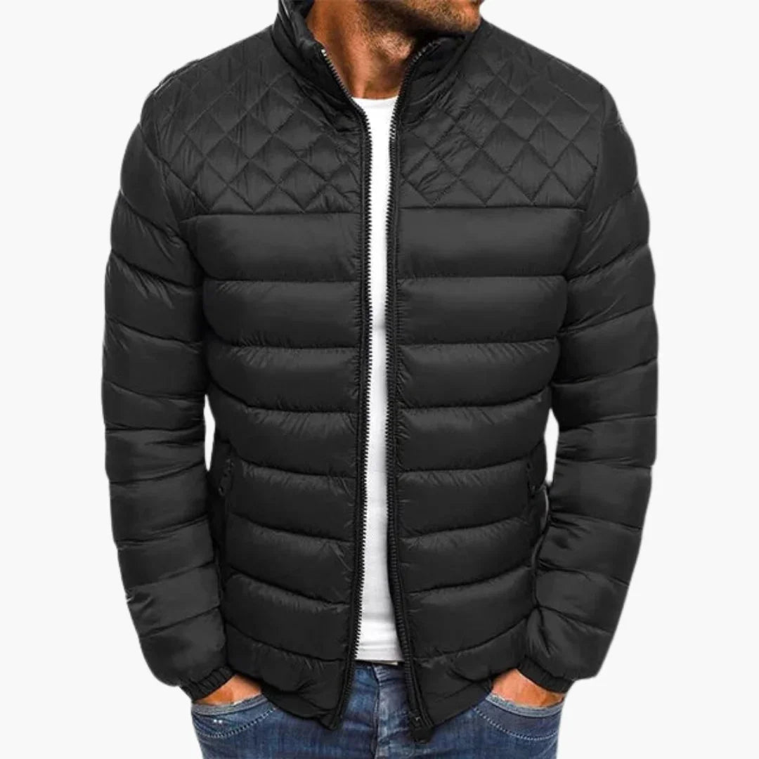 Bavane | Elegant Padded Jacket - Men's Winter Jacket with Zipper