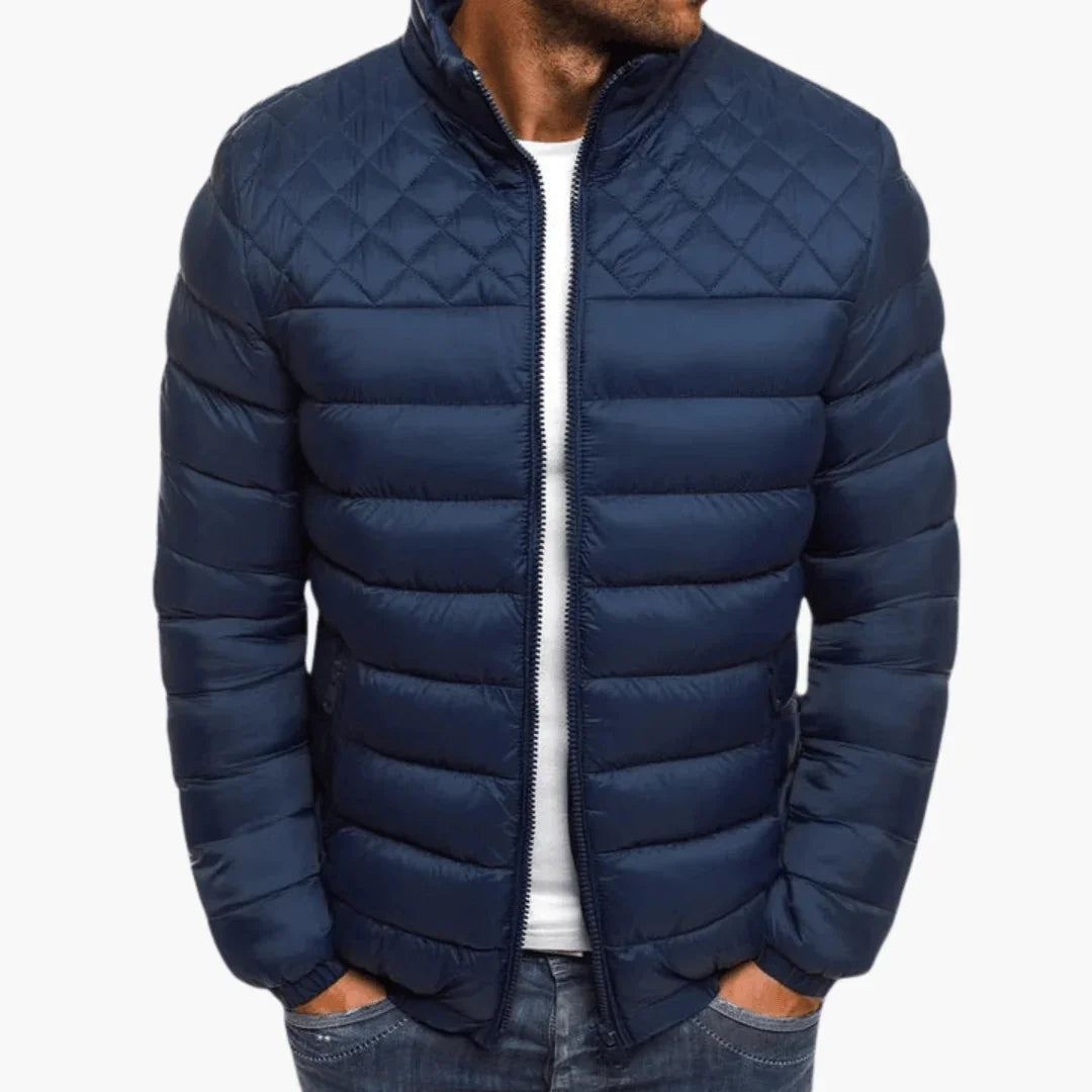Bavane | Men's Puffer Jacket  Warm Quilted Jacket for Winter