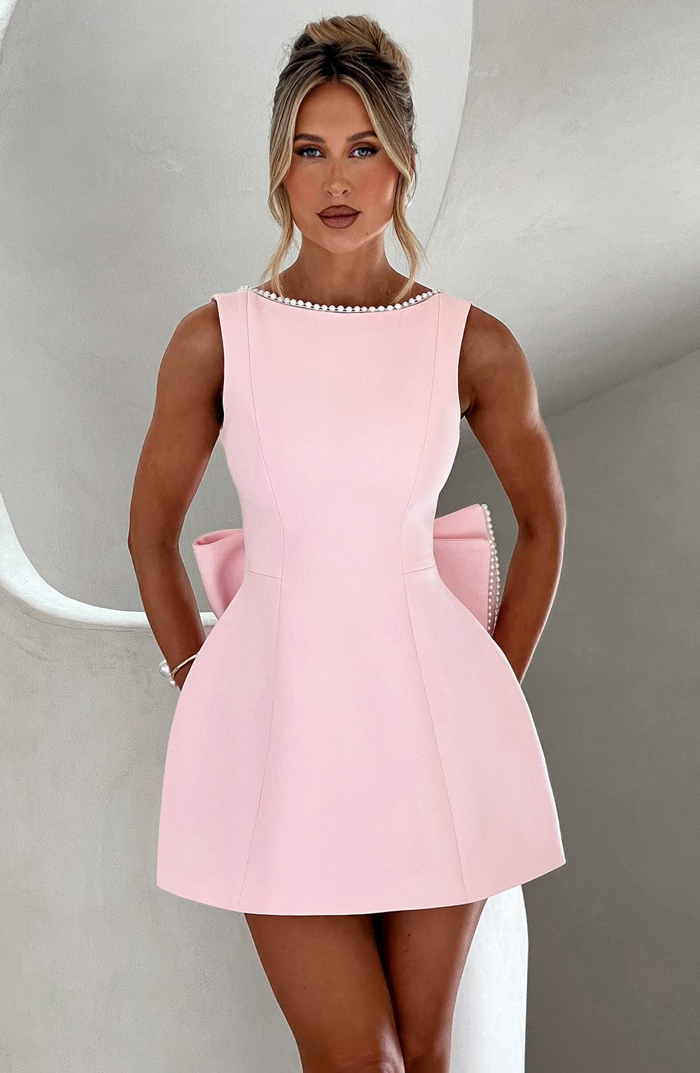 Women's Wedding Guest Mini Dress | Sleeveless