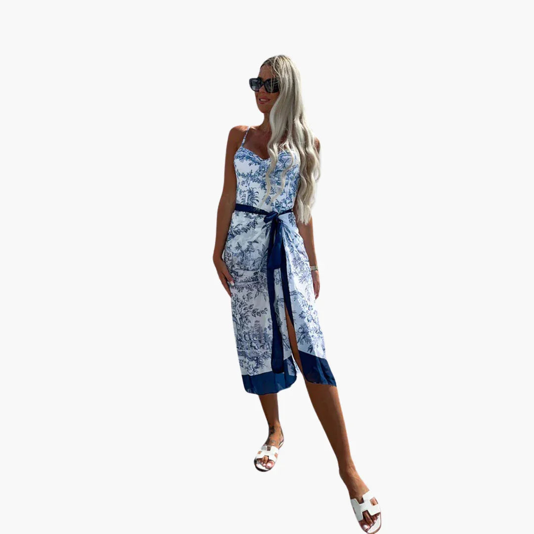 Bavane | Swimsuit Set - for Women with Pareo and Adjustable Straps