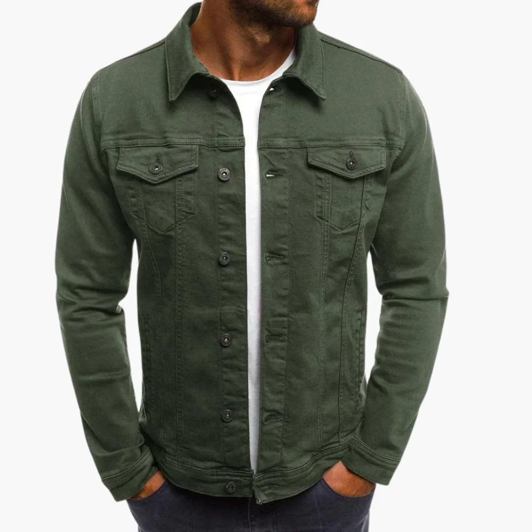 Bavane | Men's Denim Jacket  Stylish Casual Jacket for Men