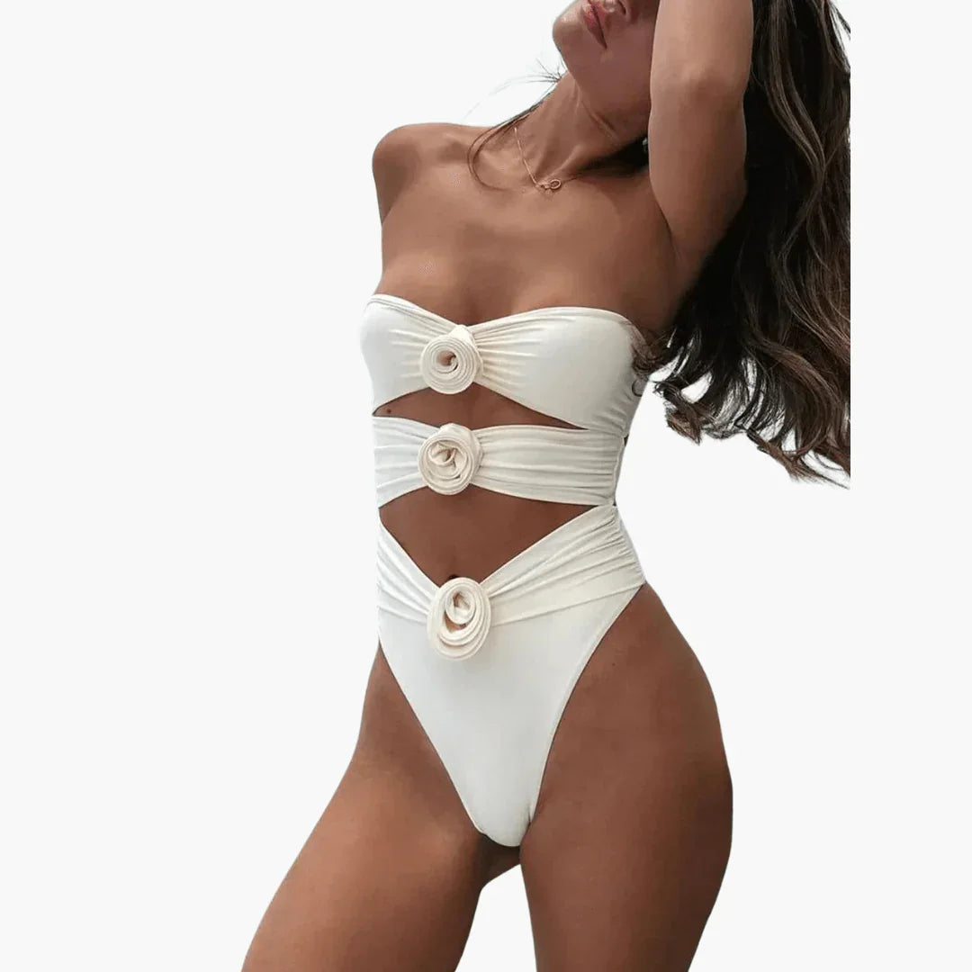 Swimsuit with Decorative Details for Women  Elegant & Modern