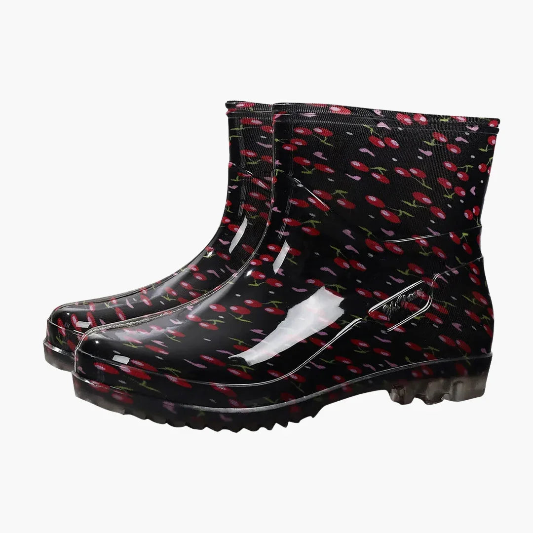 Bavane | Women's Ankle Boots with Printed Shaft