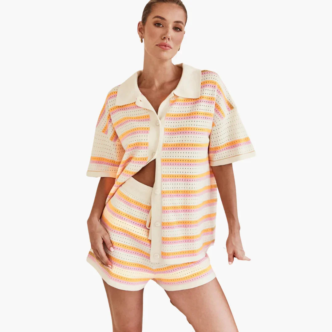 Bavane | Crochet 2-Piece Set for Women - Stylish Summer Outfit