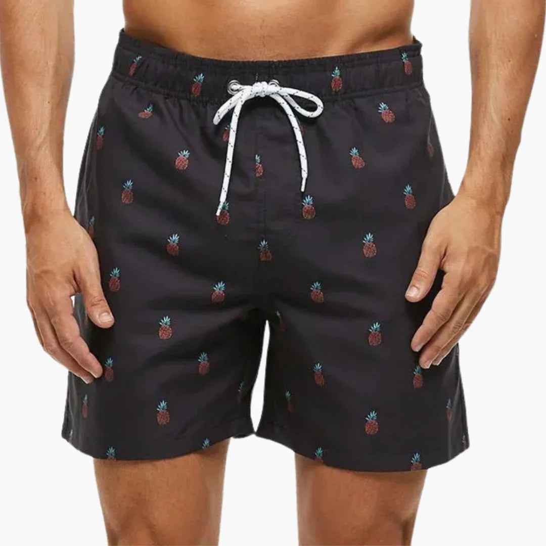 Bavane | Swim Shorts with Inner Lining - Men's Quick-Dry Swim Shorts
