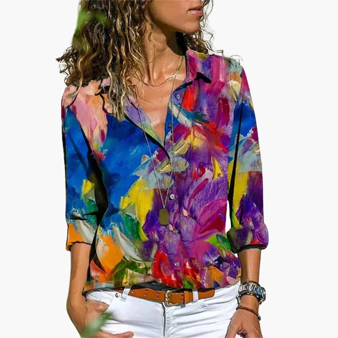 Bavane | Flowy Loose-Fit Shirt for Women - Comfortable & Versatile