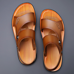 Women's Sandals with Vegan Leather Straps and Cushioned Insole