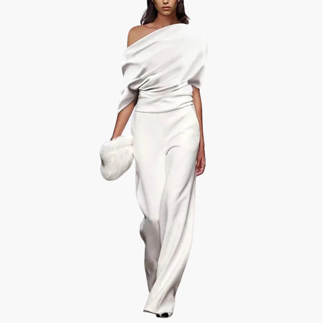 Elegant Single-Breasted Jumpsuit for Women - Spring Trend