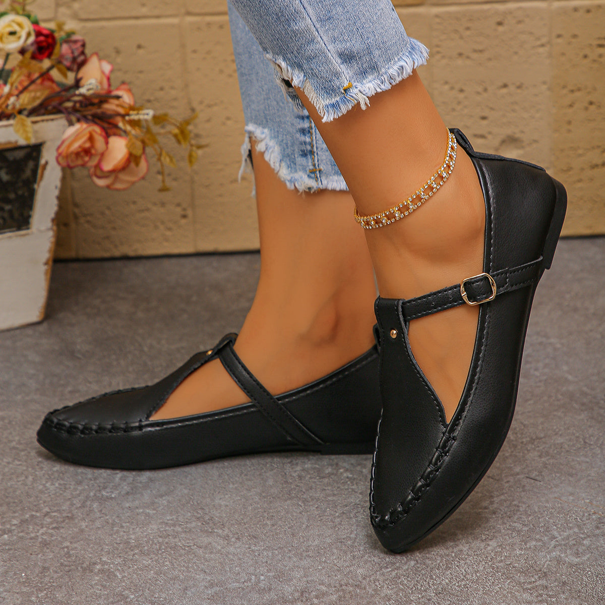 Bavane | Women's Flats with Pointed Toe and Slip On