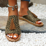 Womens Orthopedic Sandals with Cushioned Sole and Slip-On Design