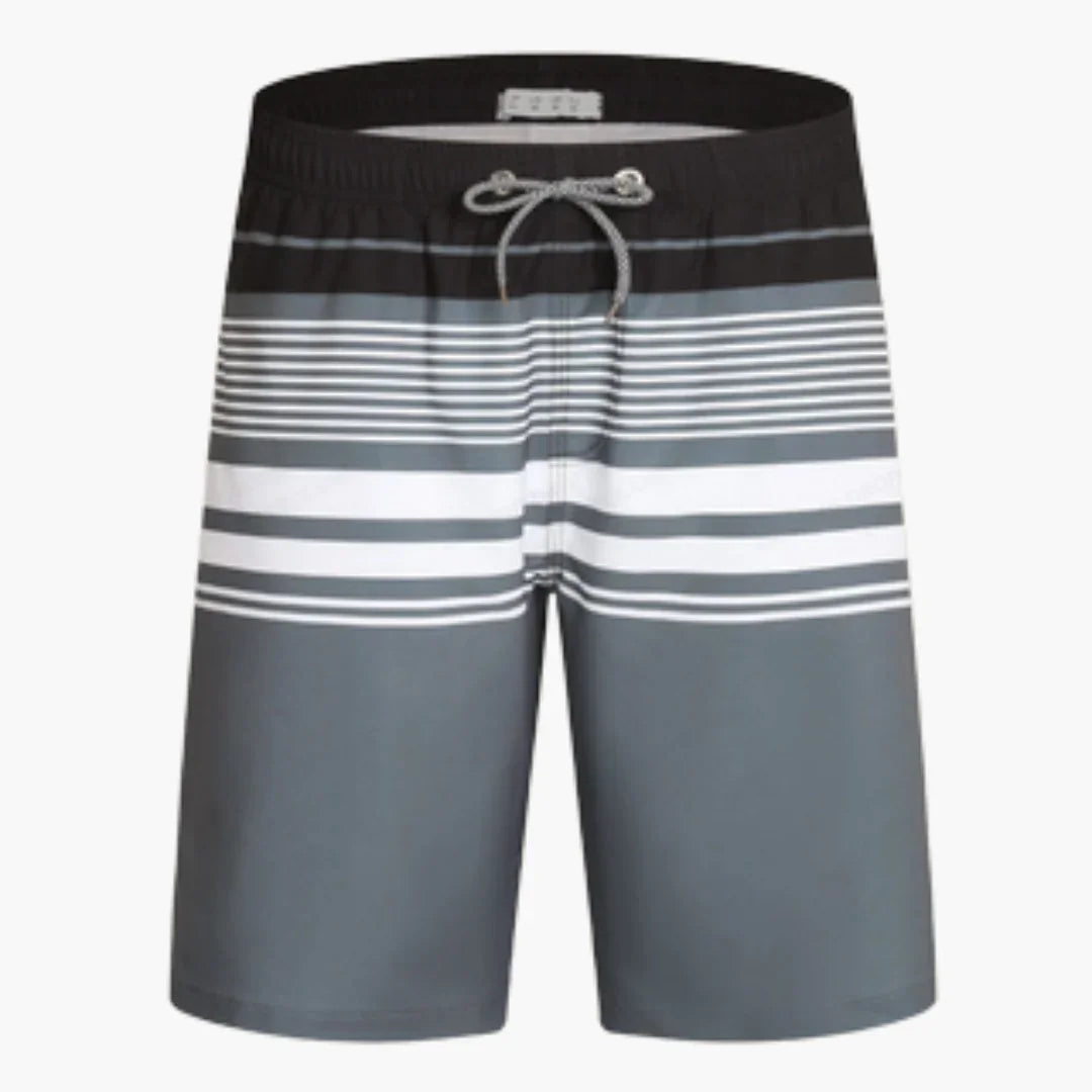 Casual Swim Shorts - for Men with Quick-Dry Effect