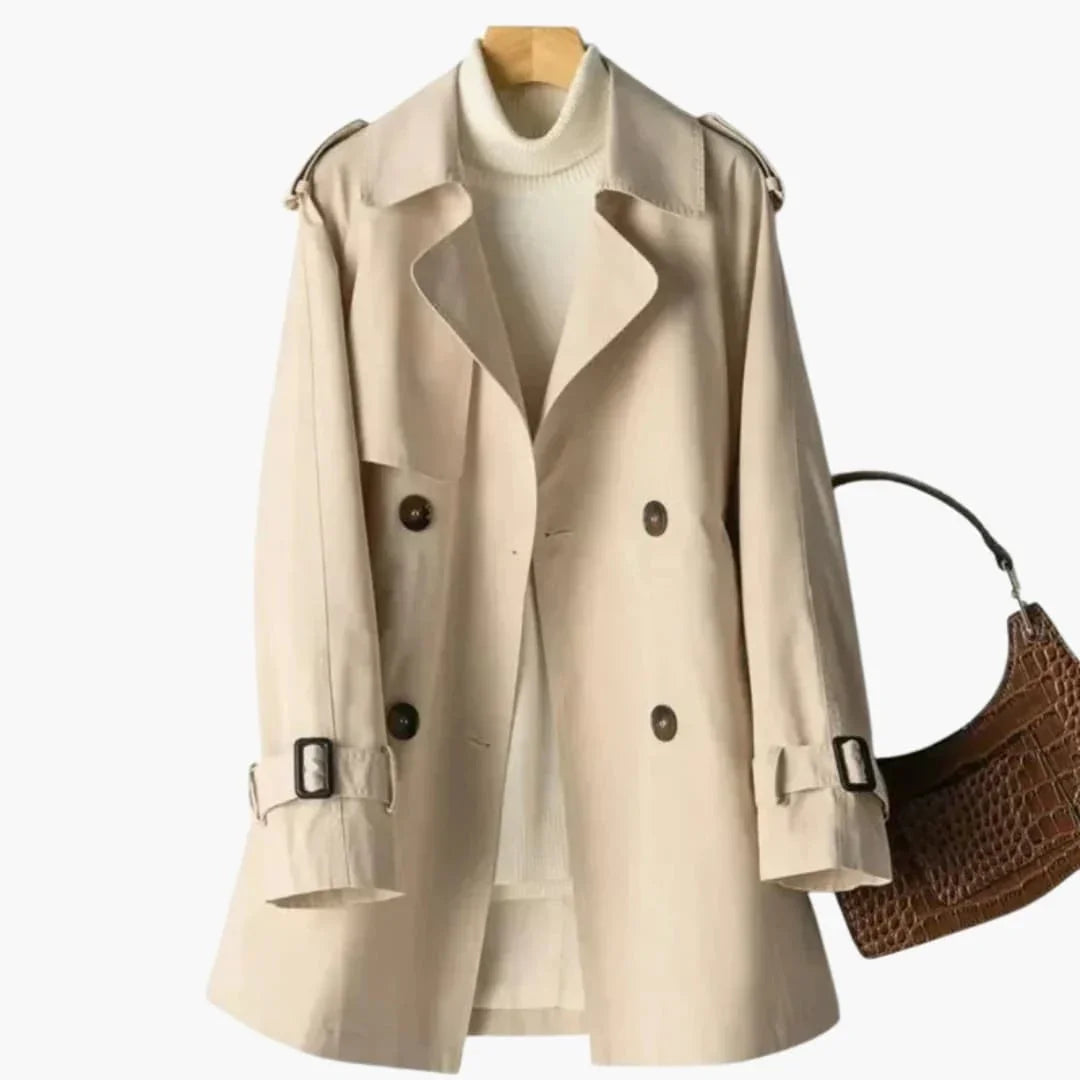 Double-breasted Trench Coat for Women