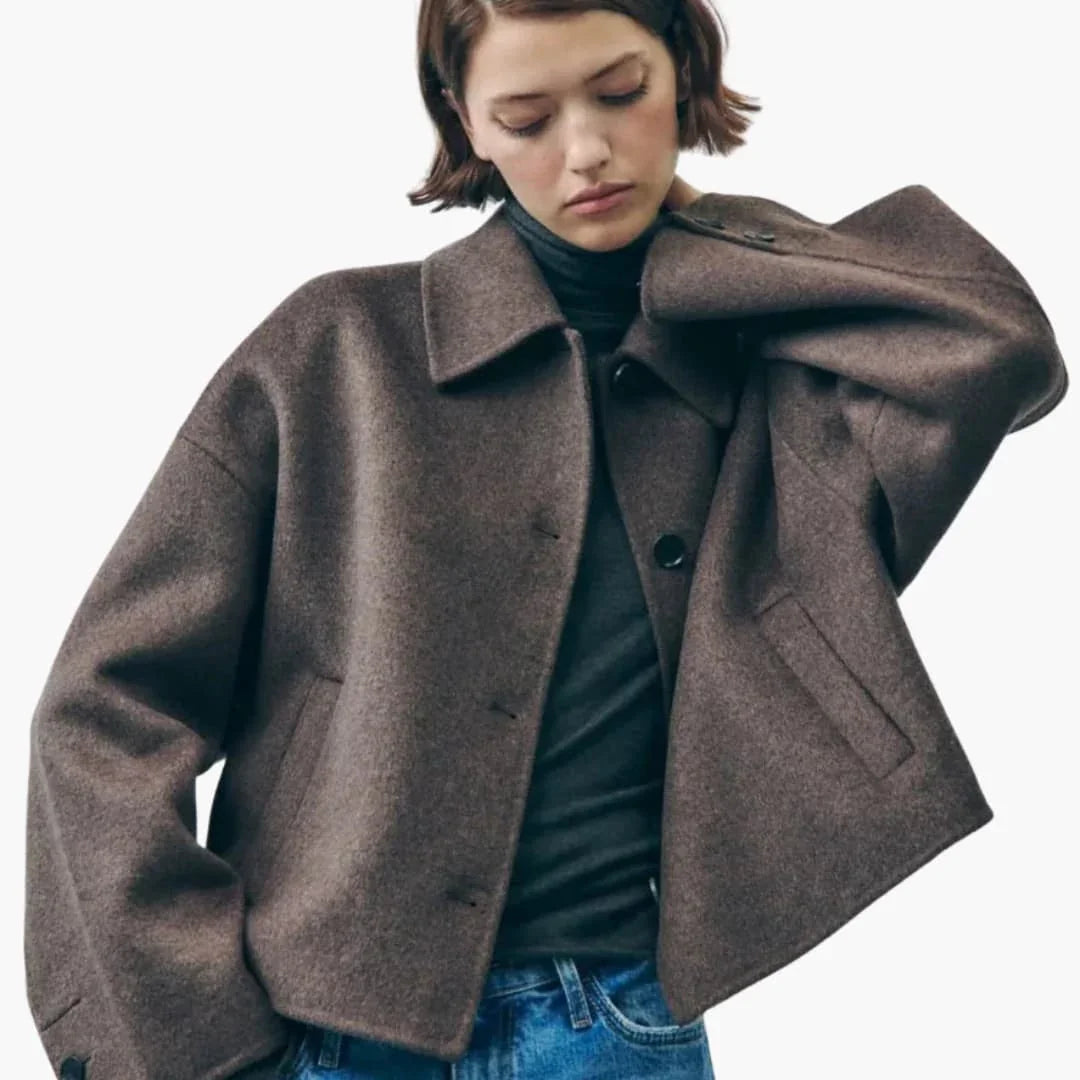 Oversized Transitional Jacket for Women