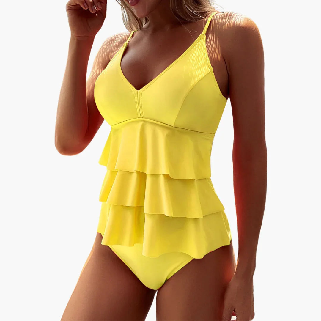 Feel-good Tankini - for women with adjustable straps