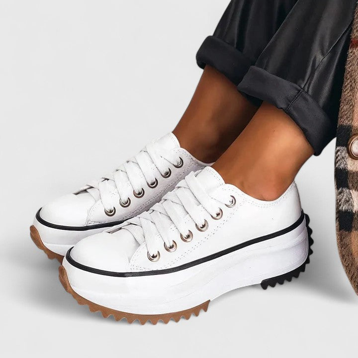 Bavane | Women's Sneakers with Platform Sole and Lace Closure