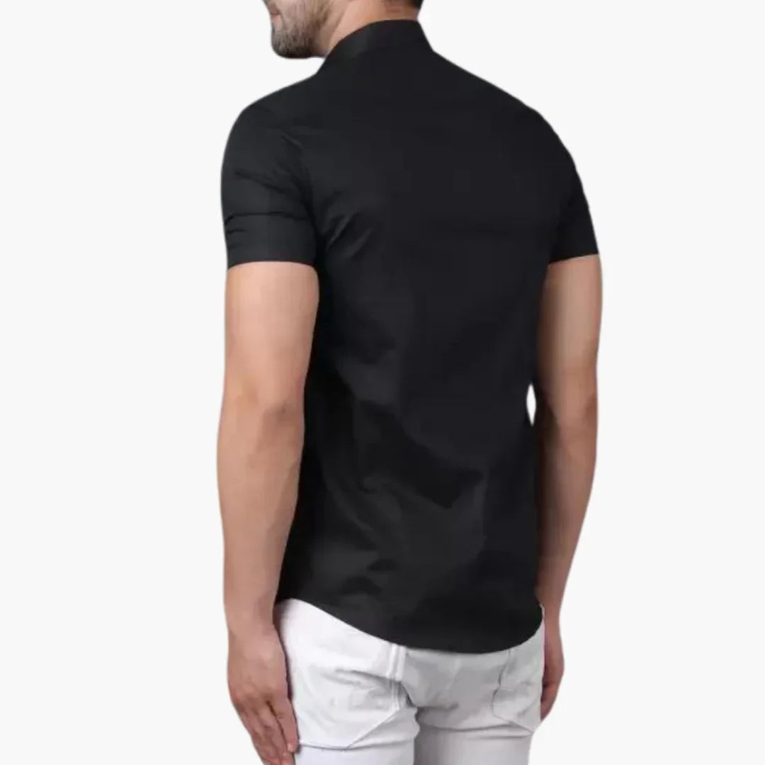 Slim Fit Short Sleeve Shirt for Men  Slim Fit Style