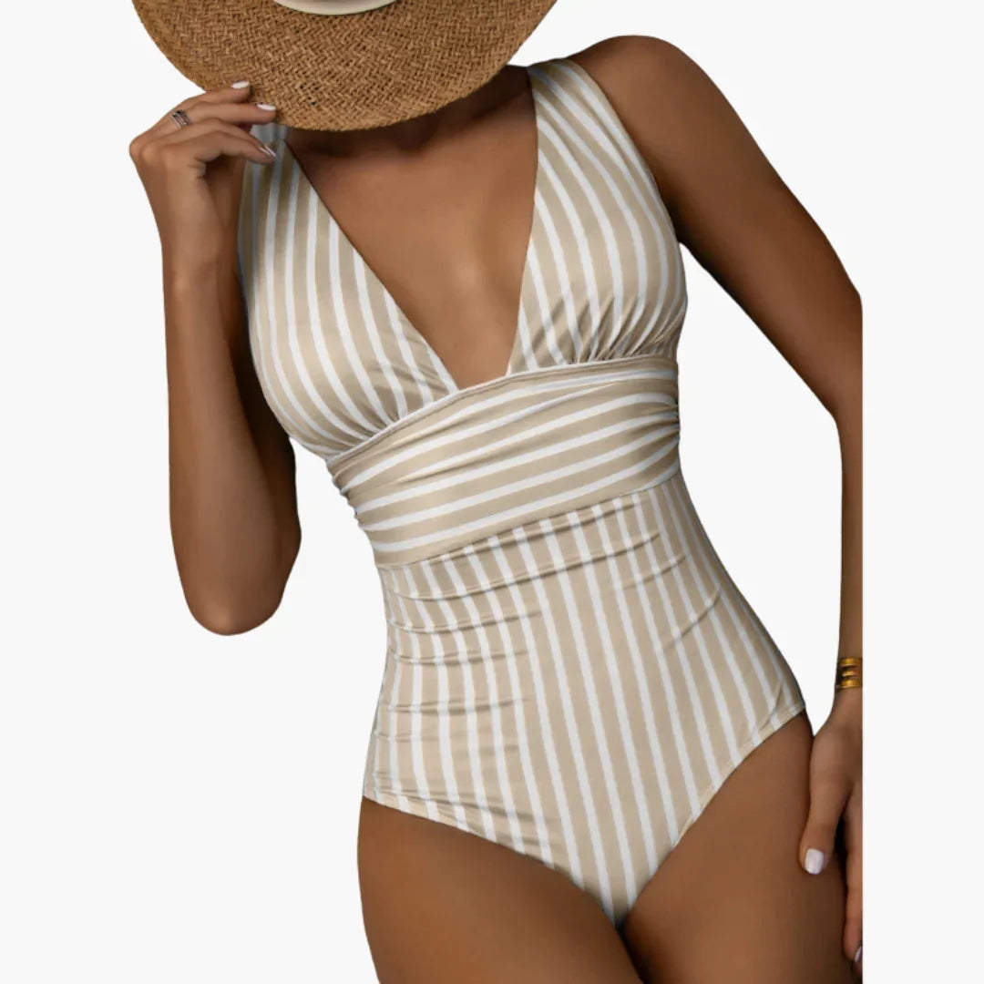One-Piece Swimsuit - Women's Swimwear with Tummy Control