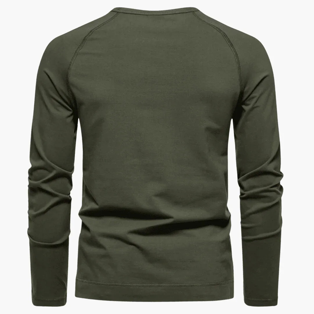 Men's Shirt with Button Placket  Versatile & Casual for Everyday