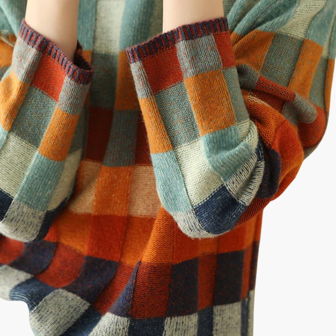 Knitted Turtleneck Sweater for Women